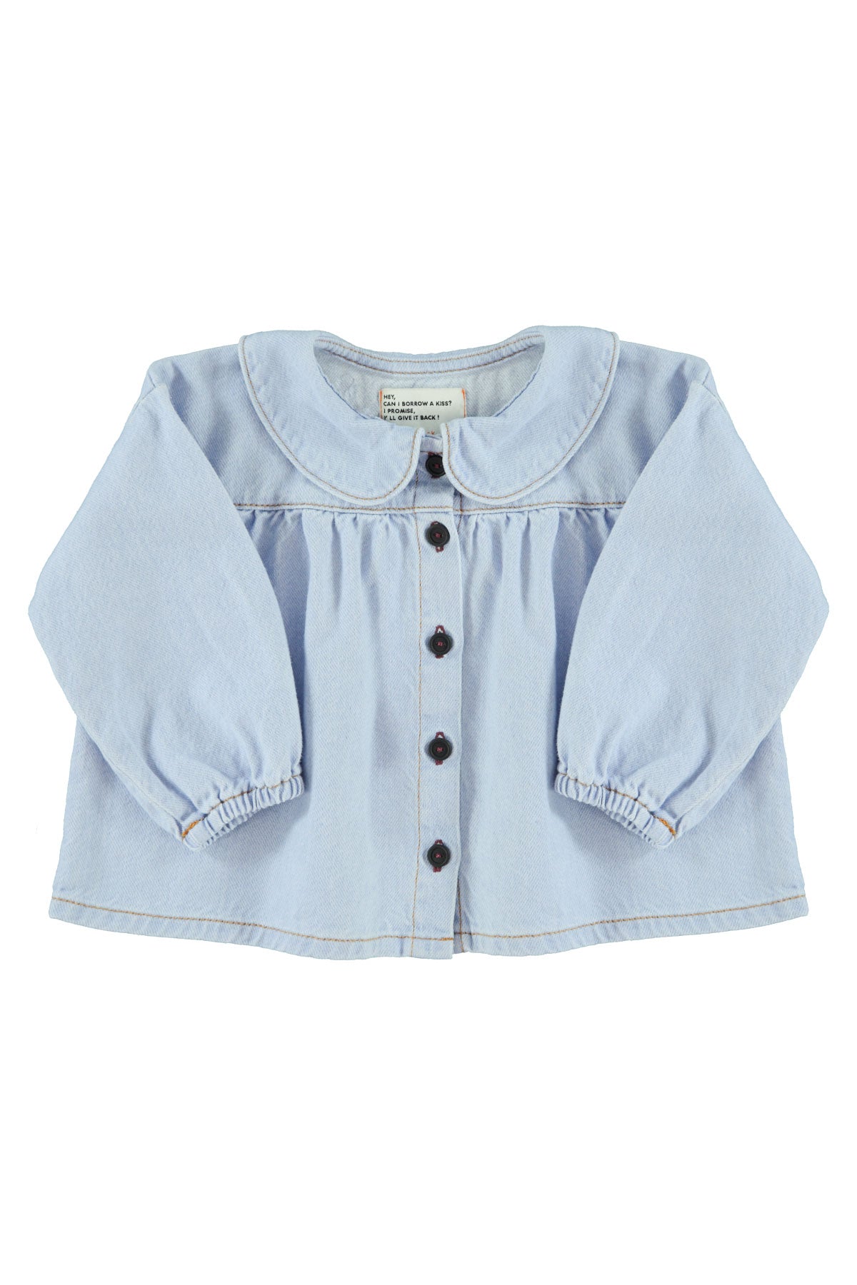 Blusa con colletto