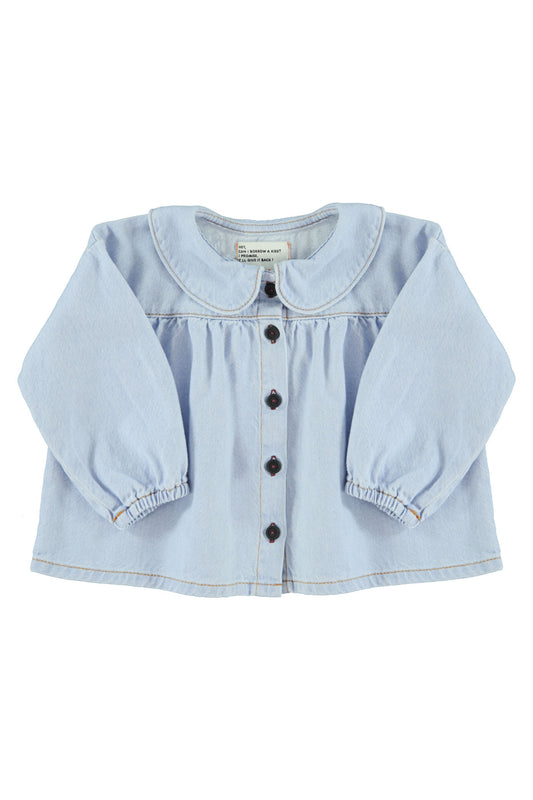 Blusa con colletto