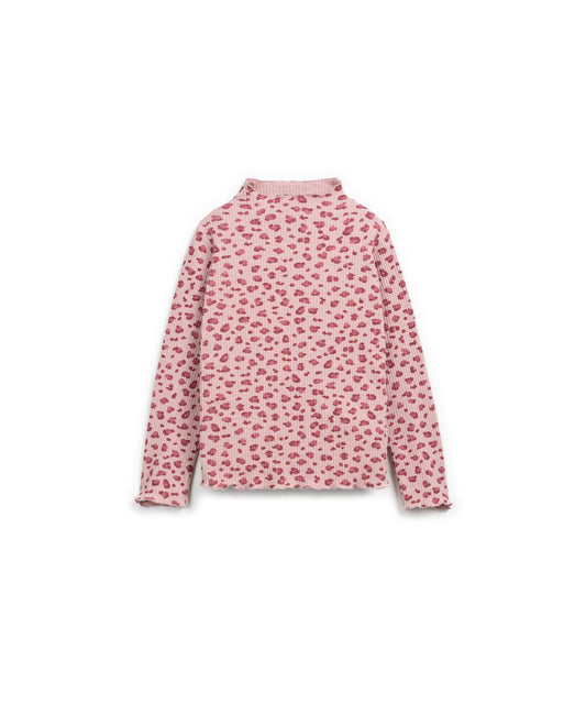Play Up - Maglia stampata in cotone fiammato