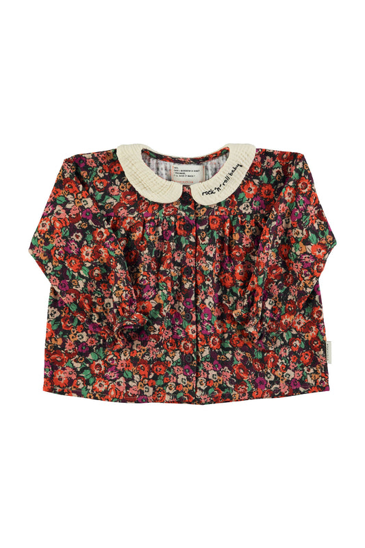 Camicia con colletto "Peter Pan"